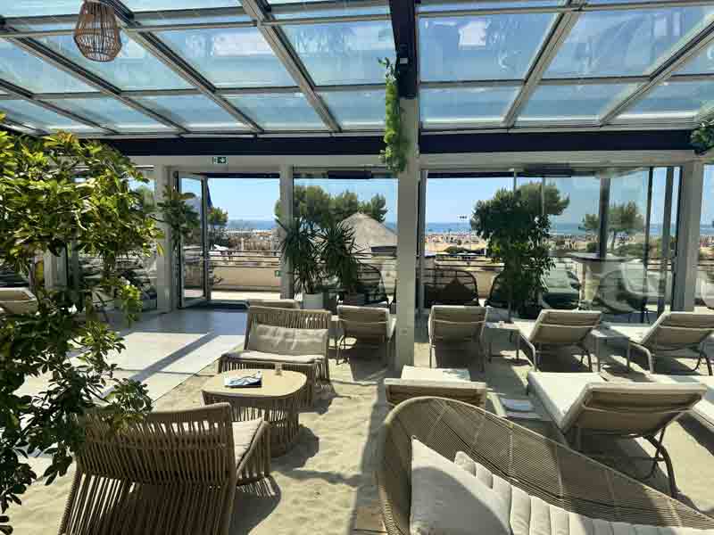 Savoy Beach Hotel Bibione - Skybeach Bild: Trips4kids.de