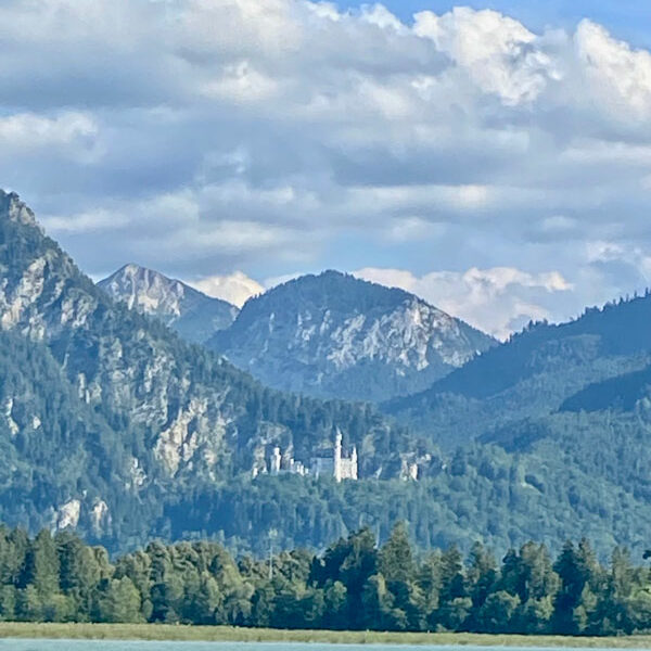 Schloss Neuschwanstein - Blick vom Festspielhaus