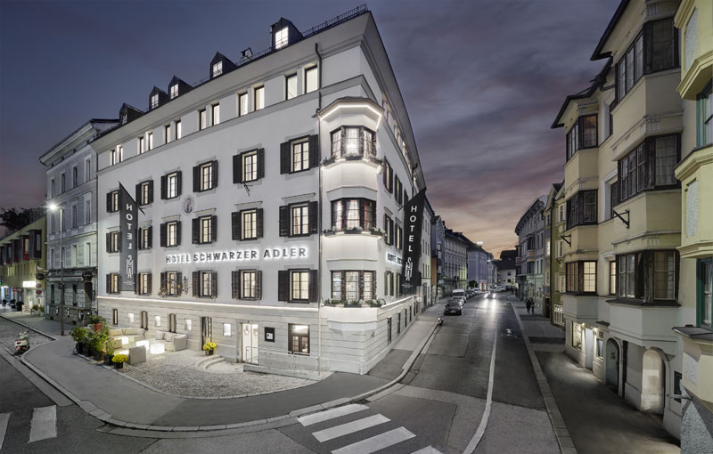 Schwarzer Adler Innsbruck - Aussenfassade