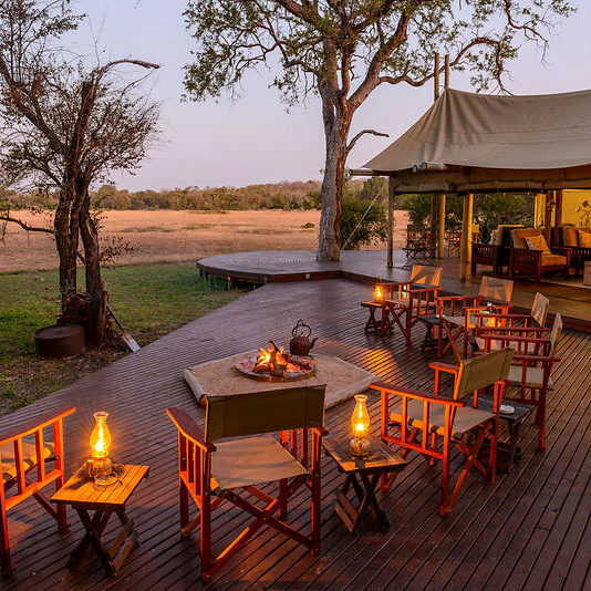 Seolo Africa Plains Camp Rhino Walking Safaris - Terrasse Bild: Diamonde PR