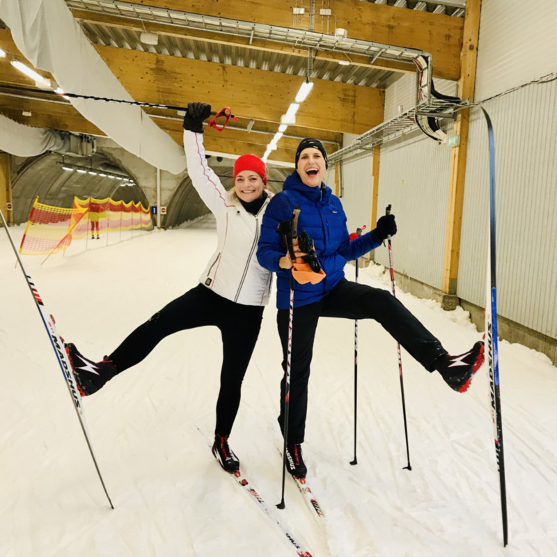 Skitunnel-Vaermland-Spassfoto Skitunnel-Vaermland-Spassfoto Foto: @Andrea Fischer