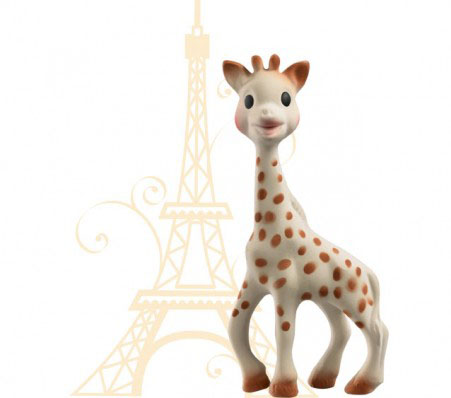 sophieandeiffel-Sophie la Girafe Cosmetics