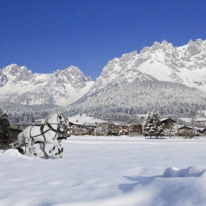 Stanglwirt im Winter - Kutschfahrt