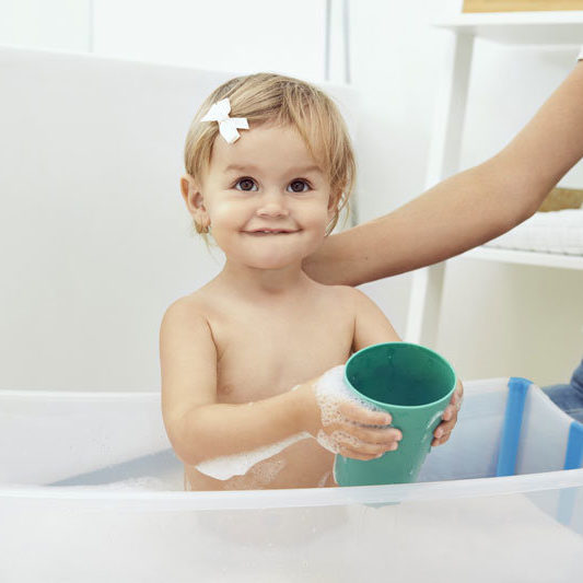 Stokke-Flexi-Bath-Transpare Stokke Flexi Bath Transparent - Die Badewanne für unterwegs