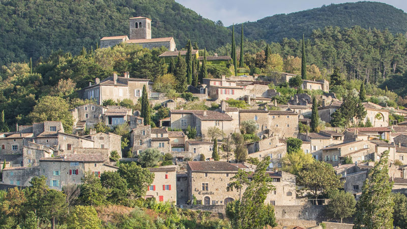 Tal_de_Drome.Mirmande.Bild.©Martin-Léon.quer Tal der Drome - Mirmande Bild: Martin Leon