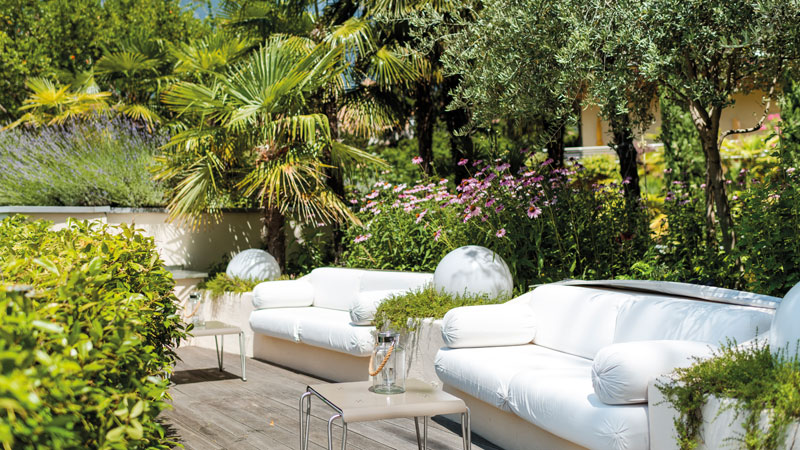 Terrasse_Park-Hotel-Mignon_(c)-Park-Hotel-Mignon-&-Spa.quer Hotel Mignon Meran - Terrasse im Park Bild: Hotel Mignon Spa PR