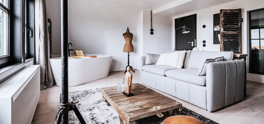 TheHeartsHotel_HeartsSuiteWohnbereich.Bild.TheHeartsHotel.quer The Hearts Hotel - Hearts Suite