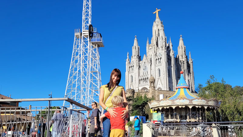 Vergnuegungspark Tibidabo Vergnuegungspark Tibidabo Foto: © Aline Scheuböck Trips4Kids.de