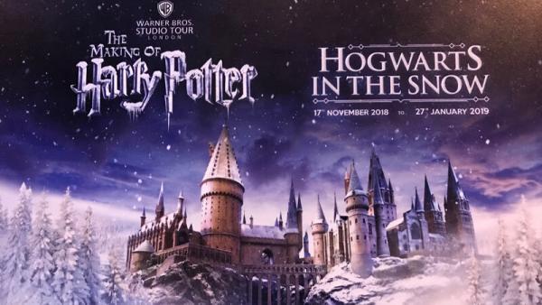 Warner-Bros.-Studio-Plakat-Bild-S.Mueller-Hofner.quer Plakat Hogwarts in the Snow